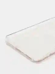 Кремовый чехол Xiaomi Mi 11, Сяоми Ми 11, силиконовый с мраморным рисунком и цветами
