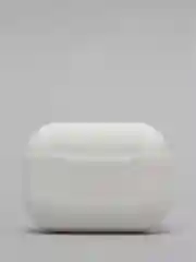 Белый силиконовый чехол для наушников AirPods Pro