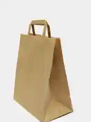 Подарочный крафт пакет