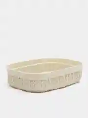 Белый мыльница / подставка для мыла ВЯЗАНИЕ IDEA