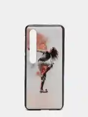 Чехол-накладка для Xiaomi Mi 10/Mi 10 Pro "Девушка", TPU, резиновый