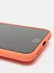 Оранжевый чехол силиконовый с кольцом на iPhone 6 Plus / 6S Plus