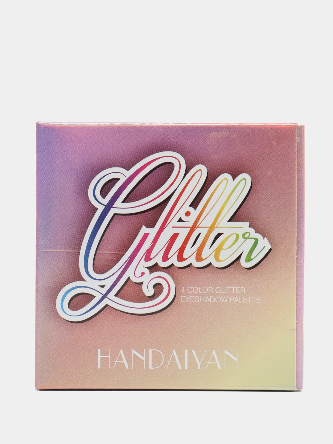 Черный тени - глиттер для макияжа Handaiyan Glitter Eye Shadow