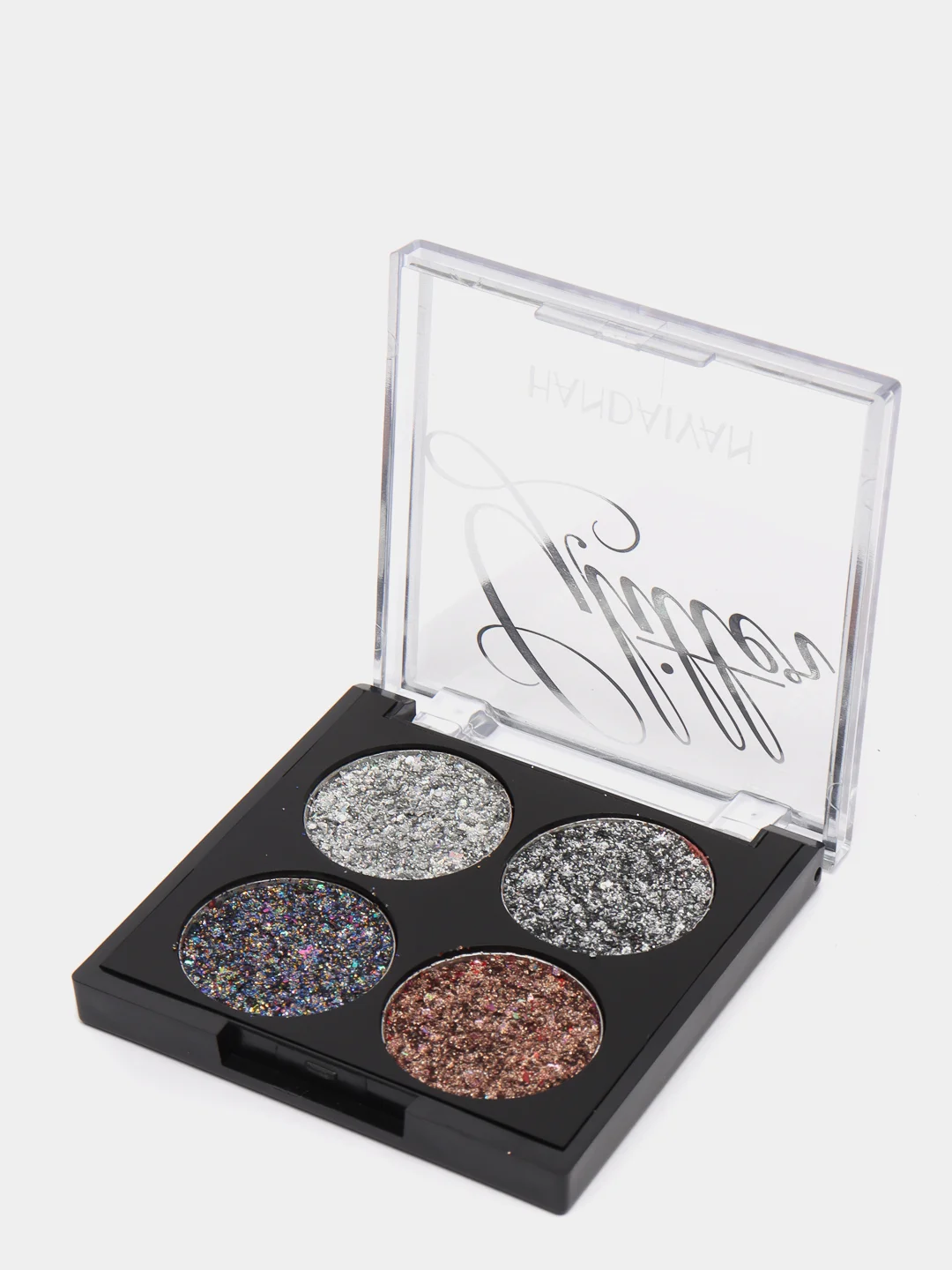 Черный тени - глиттер для макияжа Handaiyan Glitter Eye Shadow