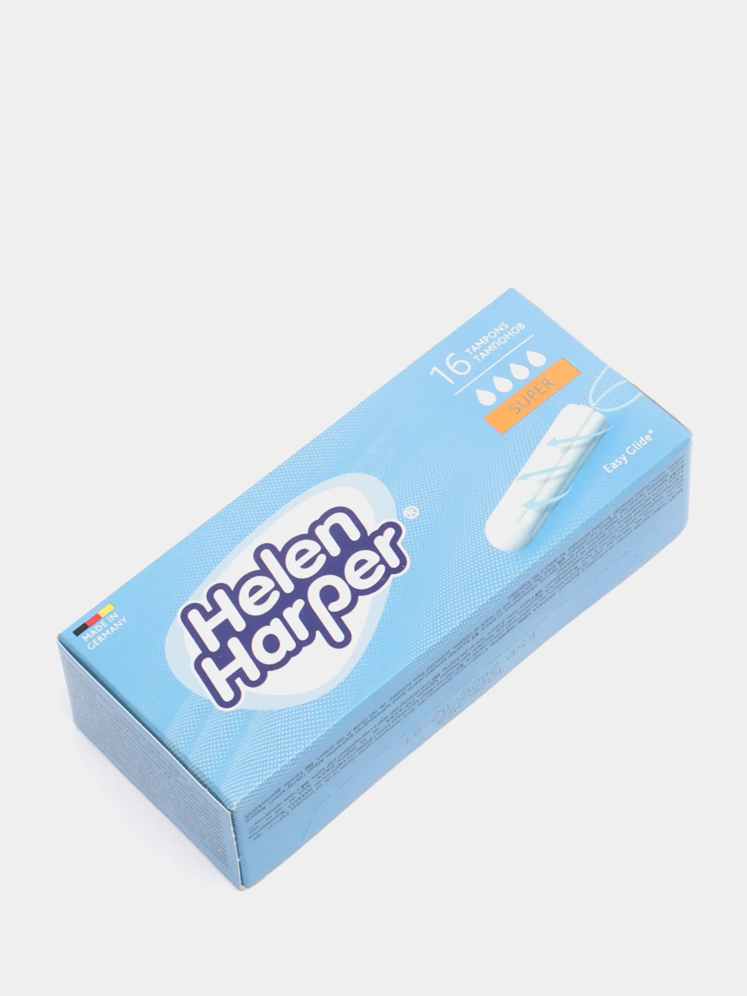 Тампоны безаппликаторные Helen Harper Super, 16 штук