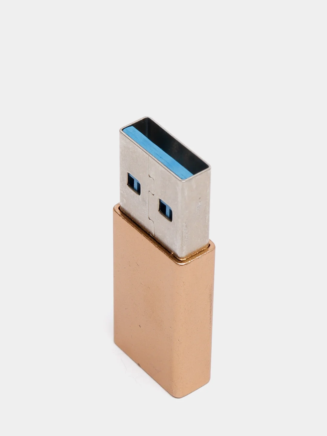 Золотой адаптер переходник usb type-c на usb 3.0 otg