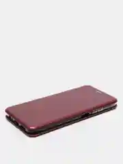 Багровый чехол книжка Xiaomi Redmi Note 10, Note 10S, Poco M5S (Сяоми Редми Нот 10, Поко М5С)