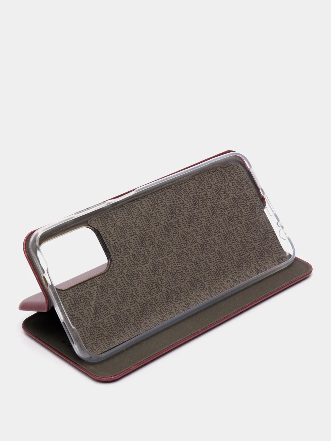 Багровый чехол книжка Xiaomi Redmi Note 10, Note 10S, Poco M5S (Сяоми Редми Нот 10, Поко М5С)
