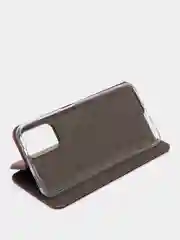 Багровый чехол книжка Xiaomi Redmi Note 10, Note 10S, Poco M5S (Сяоми Редми Нот 10, Поко М5С)