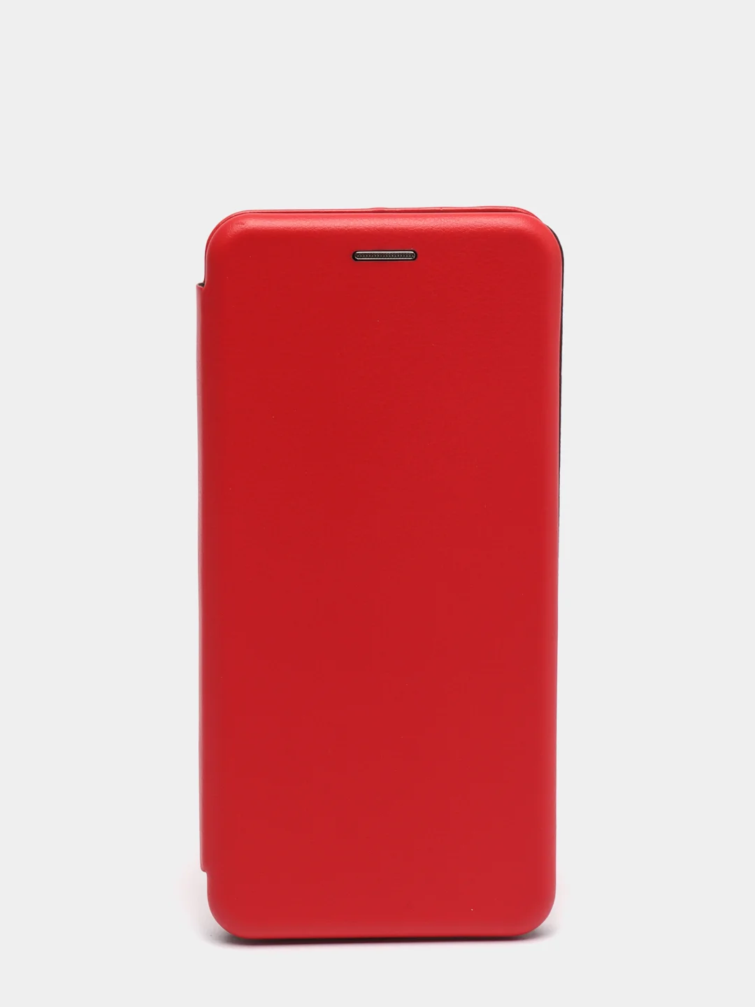 Красный чехол-книжка с визитницей для Realme C12