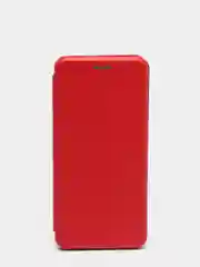 Красный чехол-книжка с визитницей для Realme C12