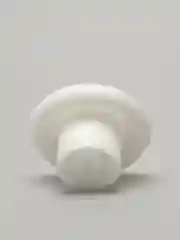 Ручка мебельная пластмассовая белая, 3,5 см, 2 штуки