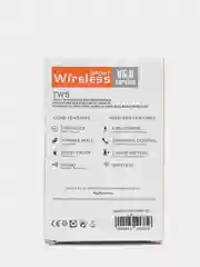 Черный беспроводные наушники компактные TWS BT, Bluetooth-гарнитура 5.0, зарядный кейс, Android