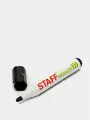 Маркеры стираемые для белой доски НАБОР 4 ЦВЕТА, STAFF Manager, 5 мм, с клипом, 151495