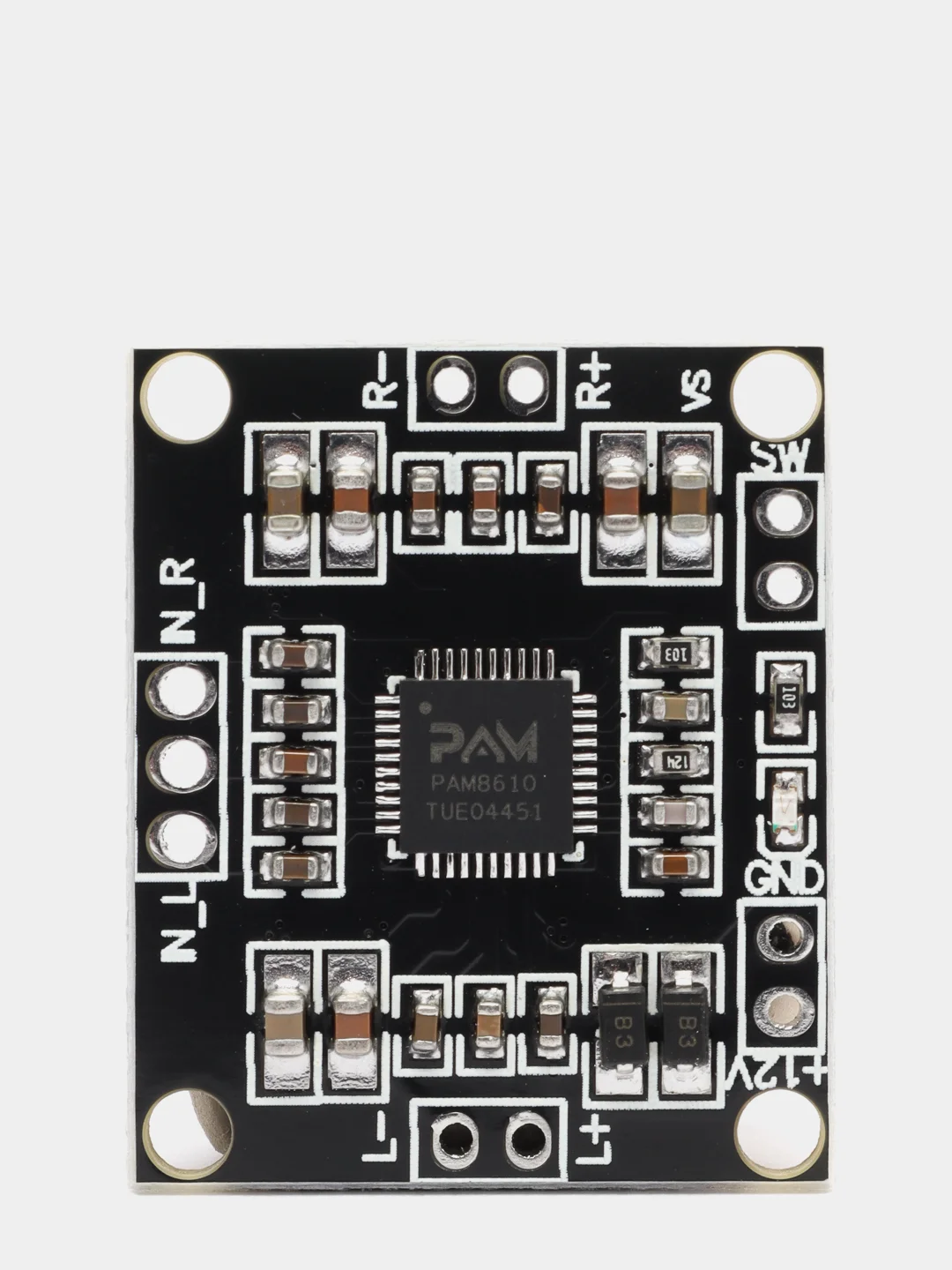 Цифровой усилитель мощности звука 2x15 Вт PAM8610