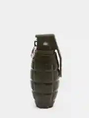 Зеленый ручка шариковая-прикол, Граната, раздвижная, 11 см
