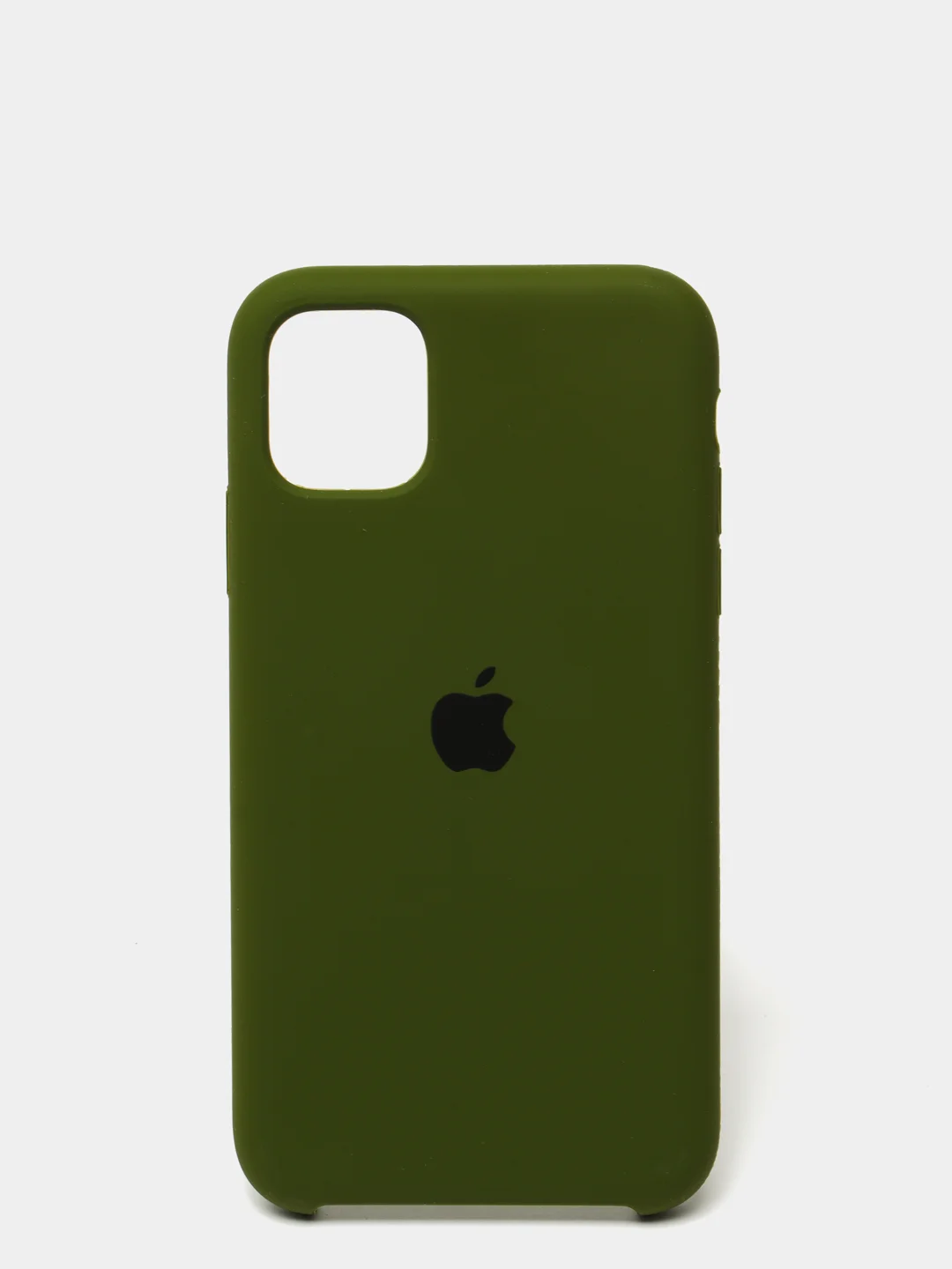 Хаки чехол Silicone case для iPhone 11/XR/12/7/8/X/XS/6S/Pro/Max,Plus,SE Силиконовый (айфон)