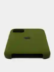 Хаки чехол Silicone case для iPhone 11/XR/12/7/8/X/XS/6S/Pro/Max,Plus,SE Силиконовый (айфон)