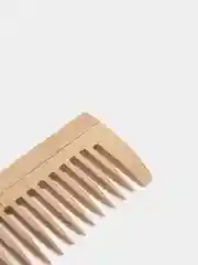 Белый расческа деревянная