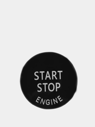 Накладка кнопки start stop BMW / кнопка старт стоп бмв / Кнопка запуска bmw E60 E70 E71