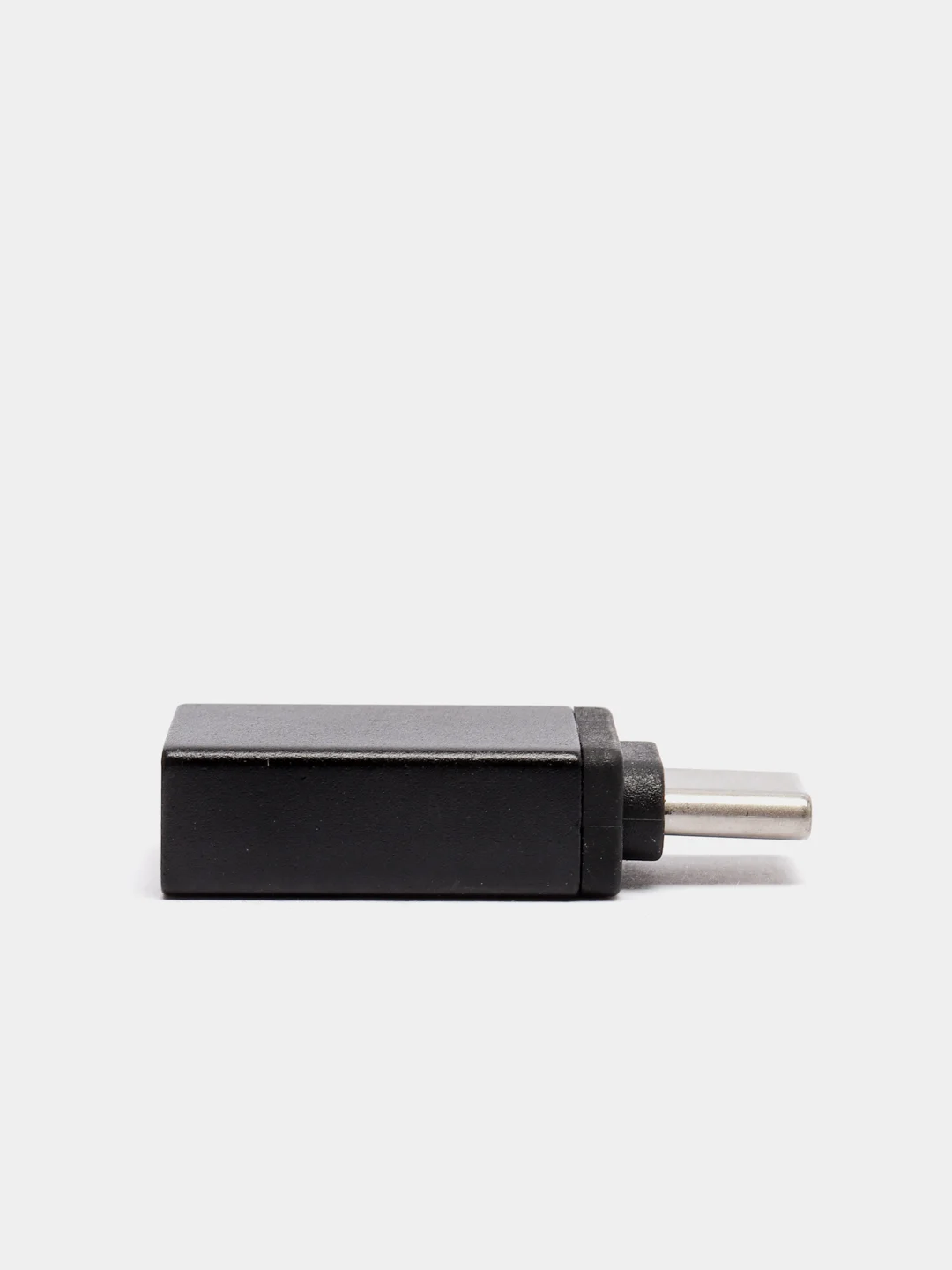 Черный адаптер переходник usb type c на otg usb