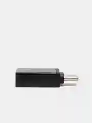 Черный адаптер переходник usb type c на otg usb