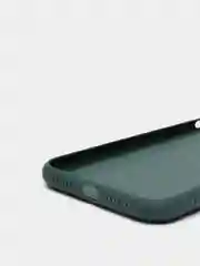Зеленый чехол на iPhone 11, 13, 12, XR, Pro, Max, Mini, бархатный