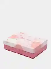 Пудровый складная коробка "Для семьи", с крышкой, 21 х 15 х 5,7 см