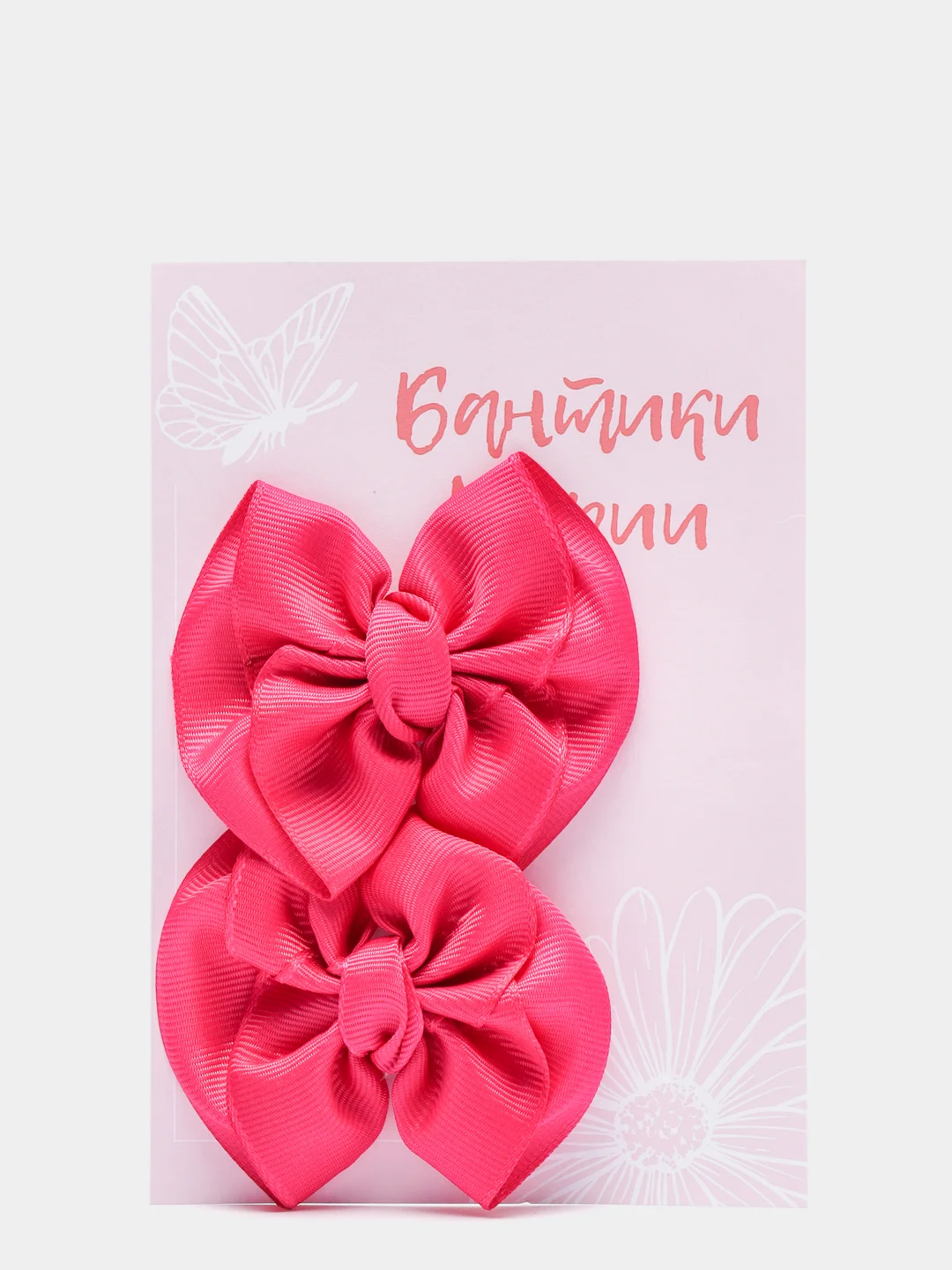 Бант для волос на резинке