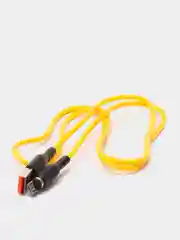 Желтый кабель зарядки GFPower MAG18M Micro-USB, магнитный, 1 м, 2.4 A, Android