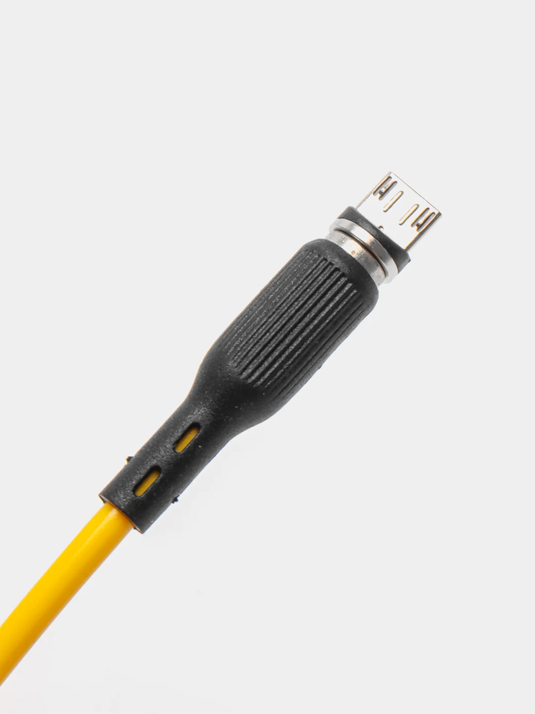 Желтый кабель зарядки GFPower MAG18M Micro-USB, магнитный, 1 м, 2.4 A, Android