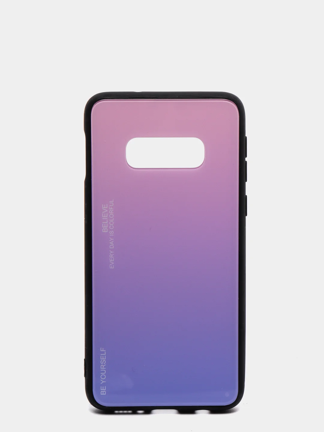 Конфетный градиентный чехол из закаленного стекла для Samsung S10/S20/A51/A71/S9/A01/A50/A20/A70