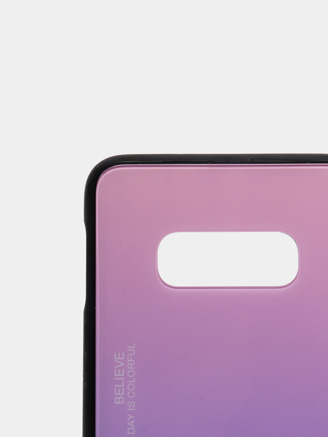 Конфетный градиентный чехол из закаленного стекла для Samsung S10/S20/A51/A71/S9/A01/A50/A20/A70