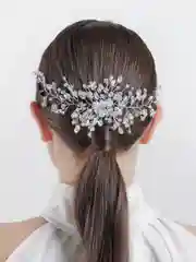 Серебряный гребень, свадебное украшение для волос / 7 видов