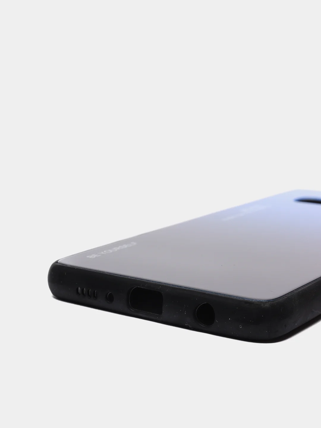 Синий градиентный чехол из закаленного стекла для Samsung S10/S20/A51/A71/S9/A01/A50/A20/A70