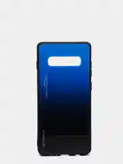 Синий градиентный чехол из закаленного стекла для Samsung S10/S20/A51/A71/S9/A01/A50/A20/A70
