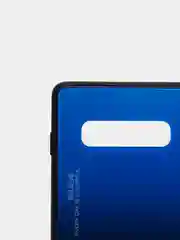 Синий градиентный чехол из закаленного стекла для Samsung S10/S20/A51/A71/S9/A01/A50/A20/A70