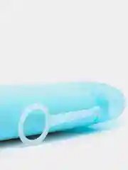 Голубой футляр для зубной щетки / Дорожный футляр для щетки и пасты