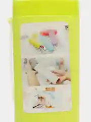 Желтый футляр для зубной щетки / Дорожный футляр для щетки и пасты