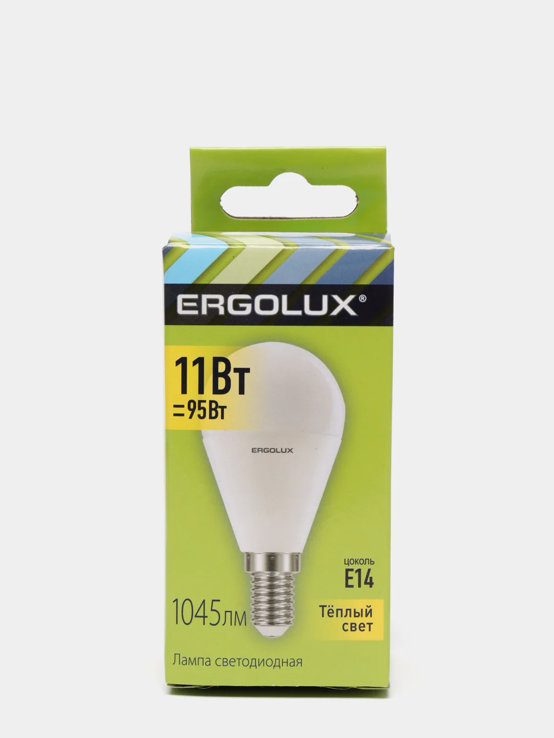 Лампа светодиодная Ergolux Е14, 11 Вт, "Шар" LED-G45-11W-E14