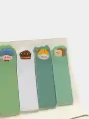 Салатовый закладки клейкие, бумажные