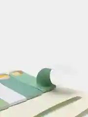 Салатовый закладки клейкие, бумажные