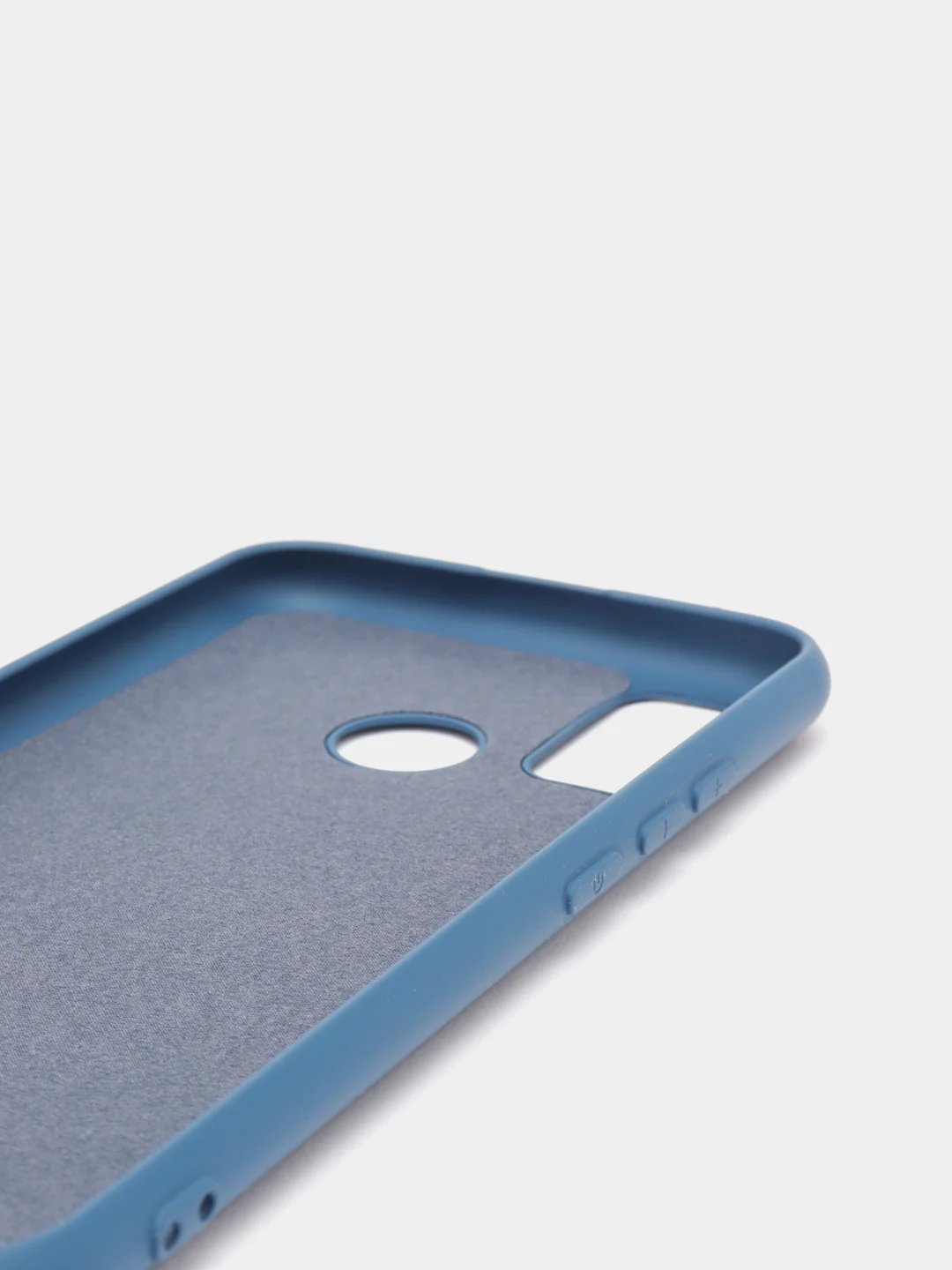 Темно-синий чехол с бархатом внутри TECNO Spark 6 GO