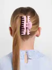 Конфетный крабик для волос, каучук