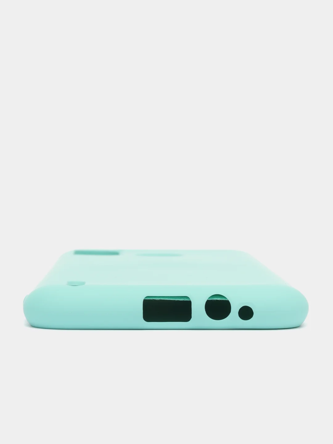 Бирюзовый чехол с бархатом внутри TECNO Spark 6 GO
