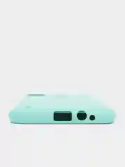 Бирюзовый чехол с бархатом внутри TECNO Spark 6 GO