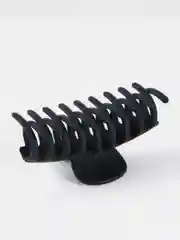 Черный крабик для волос, каучук