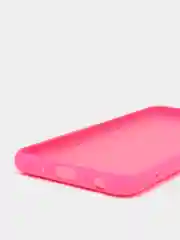 Фуксия чехол с защитой камеры и бархатом внутри TECNO POVA 2