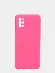 Фуксия чехол с защитой камеры и бархатом внутри TECNO POVA 2