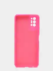 Фуксия чехол с защитой камеры и бархатом внутри TECNO POVA 2